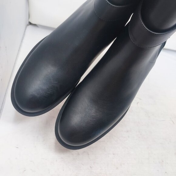 Christian Louboutin Black CL Chelsea Booty Lug Boot - Picture 11 of 13